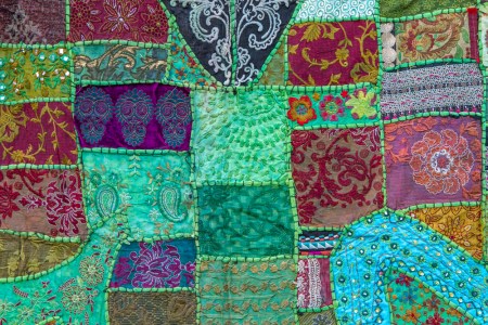 We are patchwork quilts. @ Shutterstock