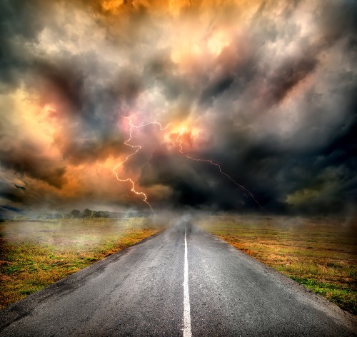 The storms of our lives. Shutterstock photo.